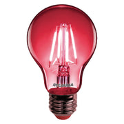 LED spuldze Sylvania GLS A60 FILAMENT E27 4W 80lm IP54 sarkana