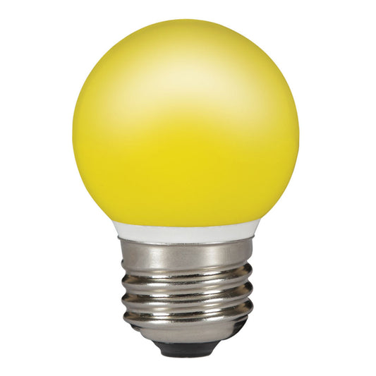 LED spuldze Sylvania Ball E27 0.5W IP44 dzeltena