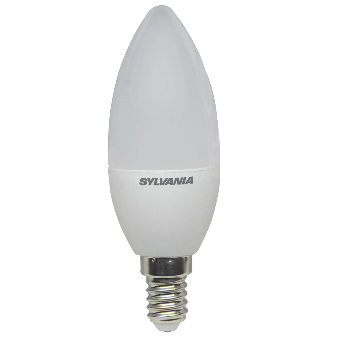 LED spuldze Sylvania svecīte Frosted E14 5W 470lm 2700K