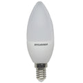 LED spuldze Sylvania svecīte Frosted E14 5W 470lm 2700K