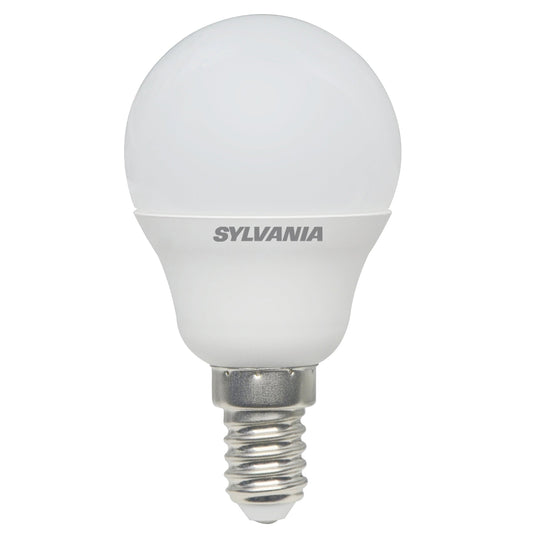 LED spuldze Sylvania bumbiņa Frosted E14 5W 240V 470lm 2700K
