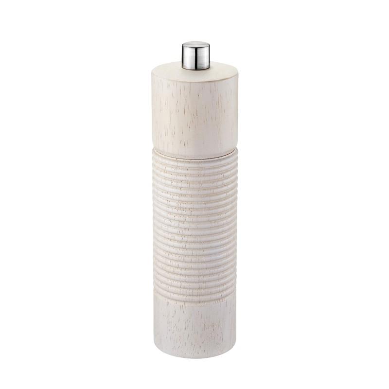 Koka sāls - piparu dzirnaviņas GEFU TEDORO baltas, 18cm