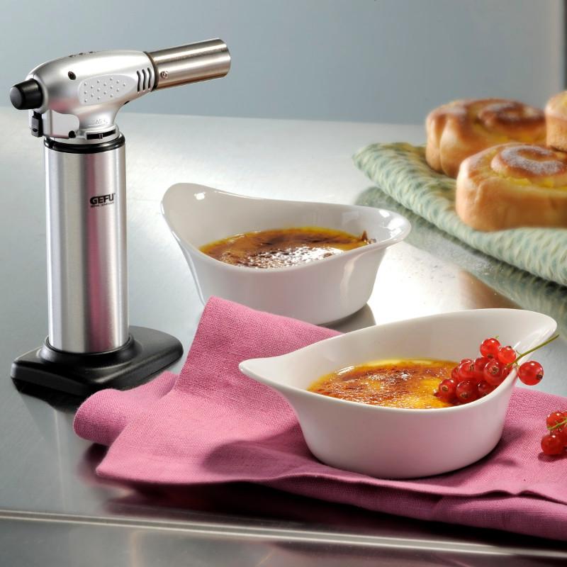 Pavāra deglis-karamelizators GEFU FUEGO Creme Brulee
