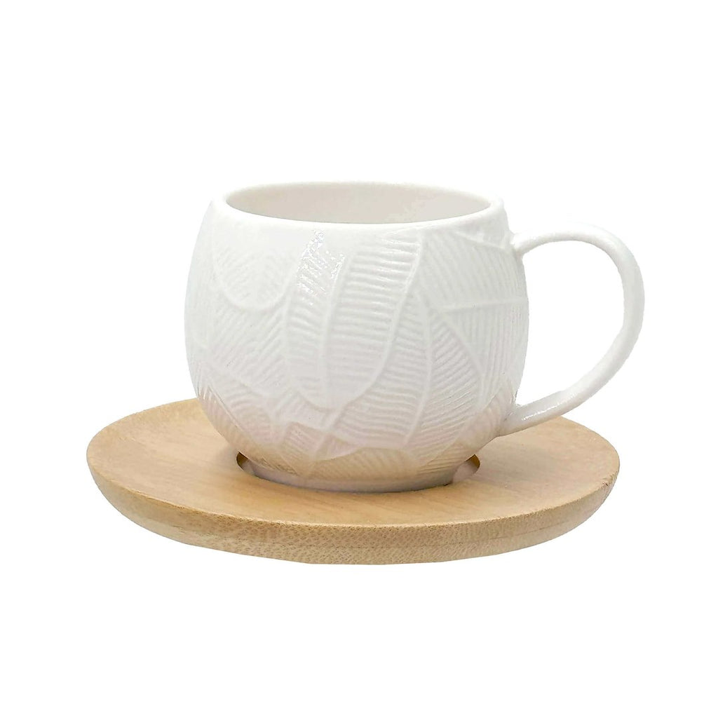 La Porcellana Bianca Intavola espresso tases ar apakštasītēm, 90 ml, 6 gab.