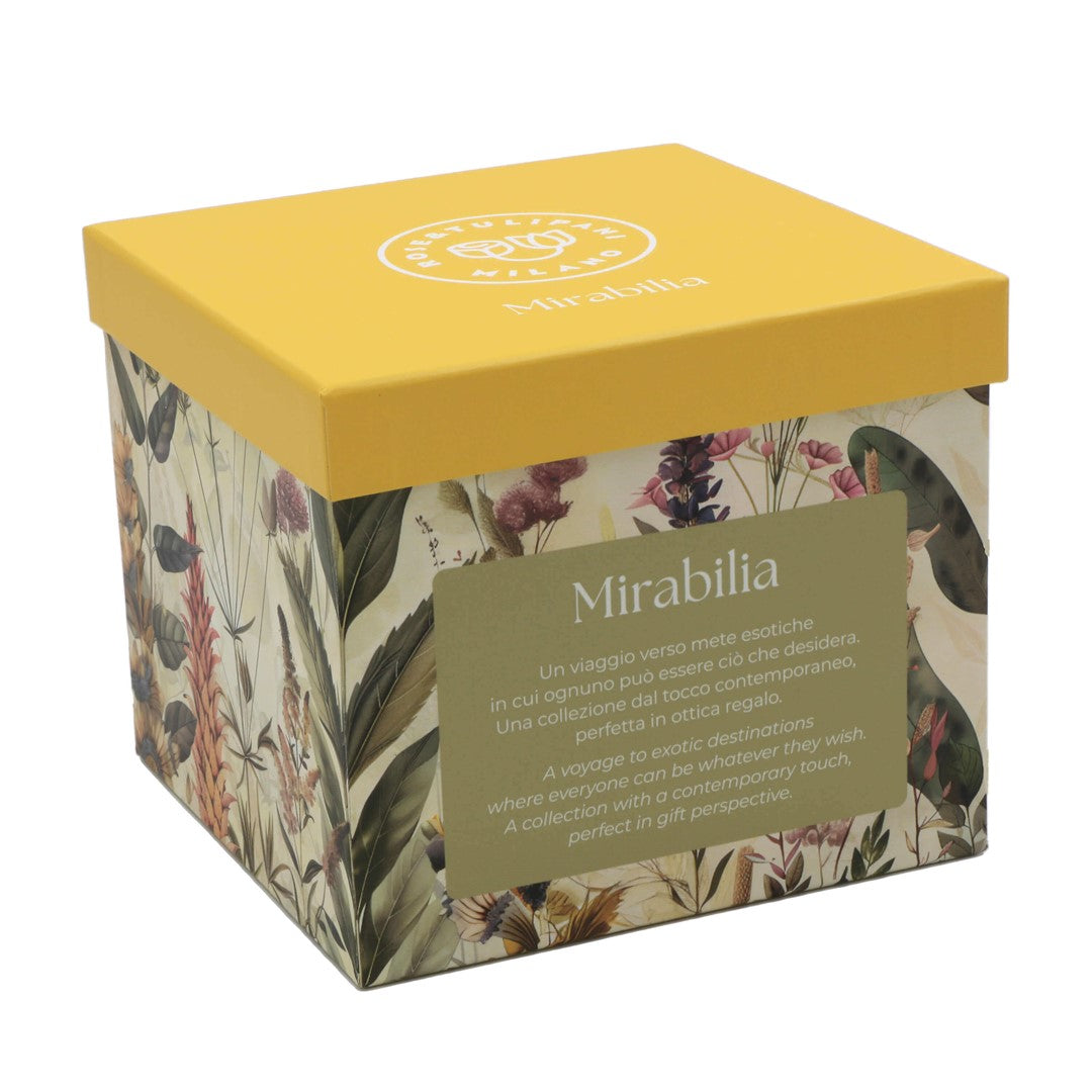 Mirabilia tējas komplekts Tea4One tējkanna ar tasi un apakštasi 300ml Rose & Tulipani, dzeltens