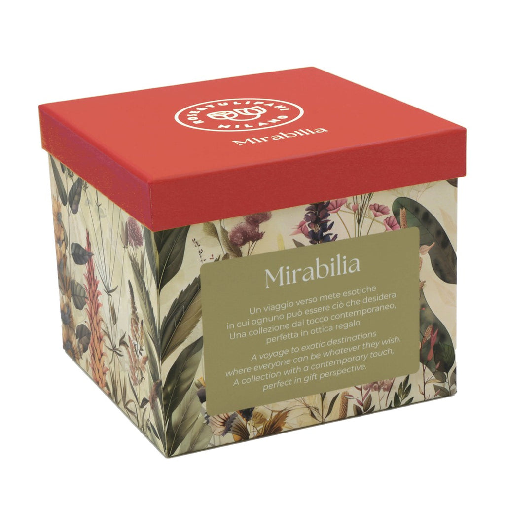 Mirabilia tējas komplekts Tea4One tējkanna ar tasi un apakštasi 300ml Rose & Tulipani, sarkans