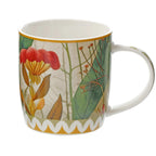 Mirabilia porcelāna krūzes 420ml, 2gab. Rose & Tulipani, dzeltenas