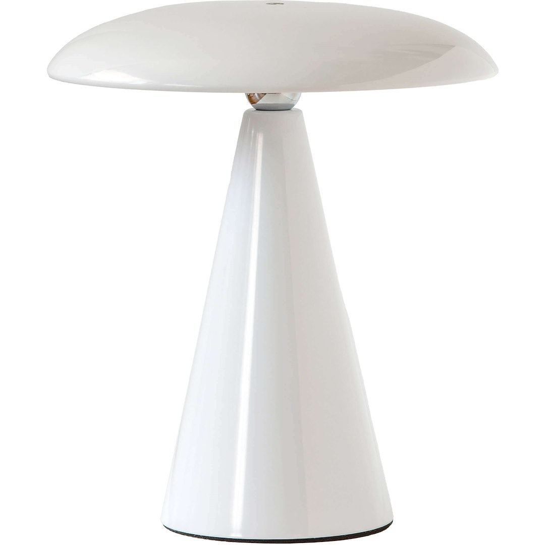 Rituali Domestici Lucilla K99 lampa – eleganta melamīna dizaina balta galda lampa