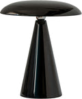 Rituali Domestici Lucilla K99 lampa – eleganta melamīna dizaina melna galda lampa