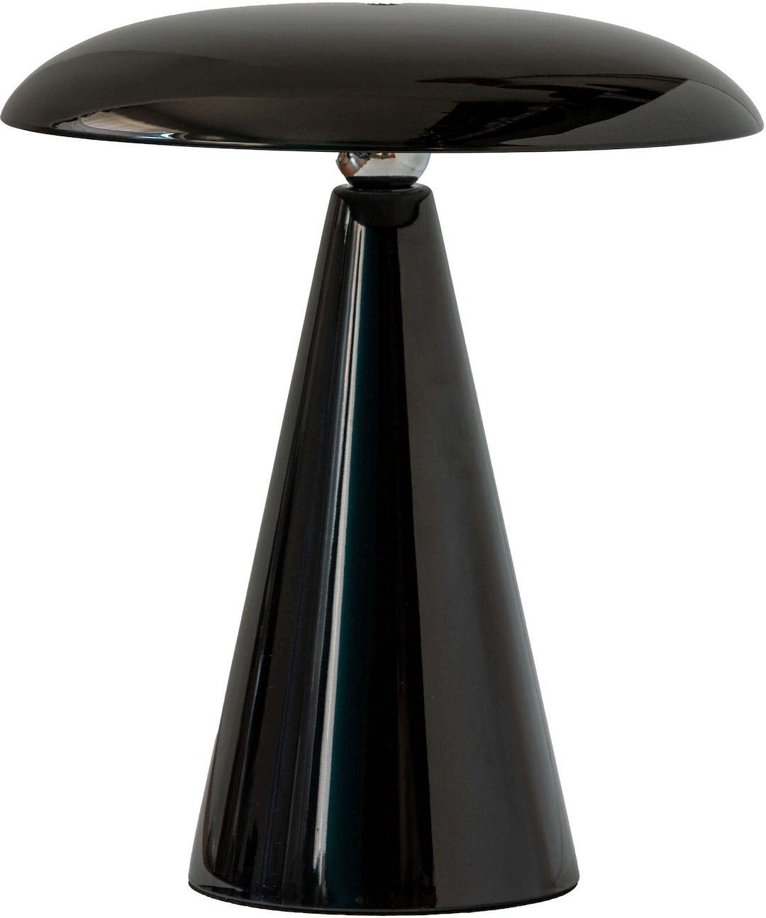 Rituali Domestici Lucilla K99 lampa – eleganta melamīna dizaina melna galda lampa