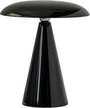 Rituali Domestici Lucilla K99 lampa – eleganta melamīna dizaina melna galda lampa
