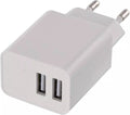 USB lādētājs SMART 3.1A 2-viet.(15W max)100-240V EMOS V0125
