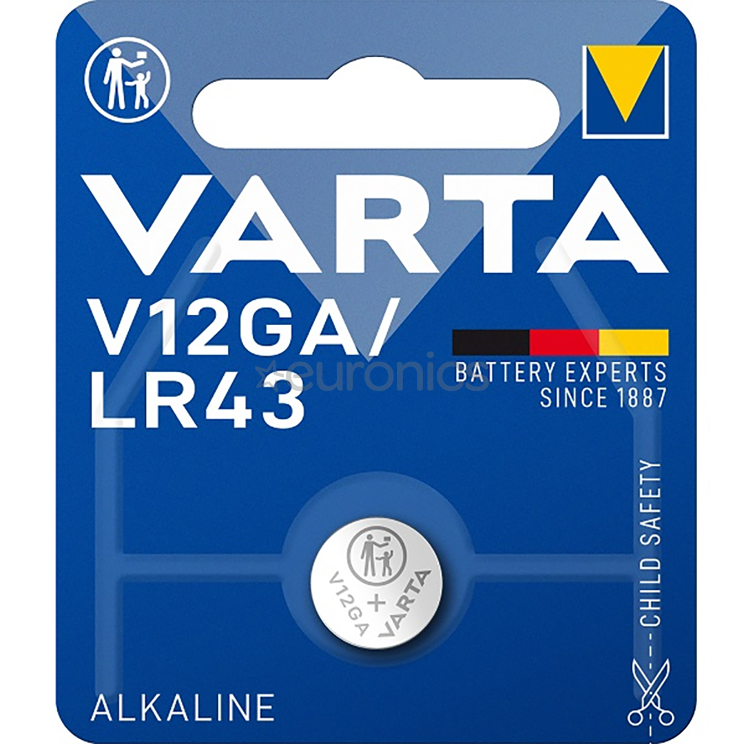 Baterija VARTA Electronics ALKALINE Special V12GA/LR43 1.5V