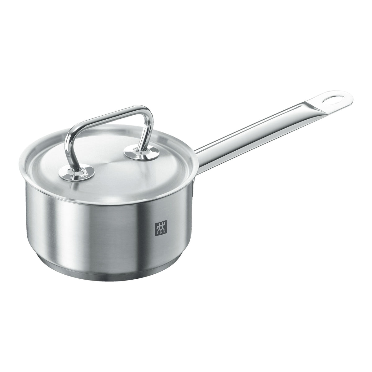 ZWILLING TWIN Classic nerūsējošā tērauda kastrolis 14 cm, 1 l, ar vāku un garo rokturi