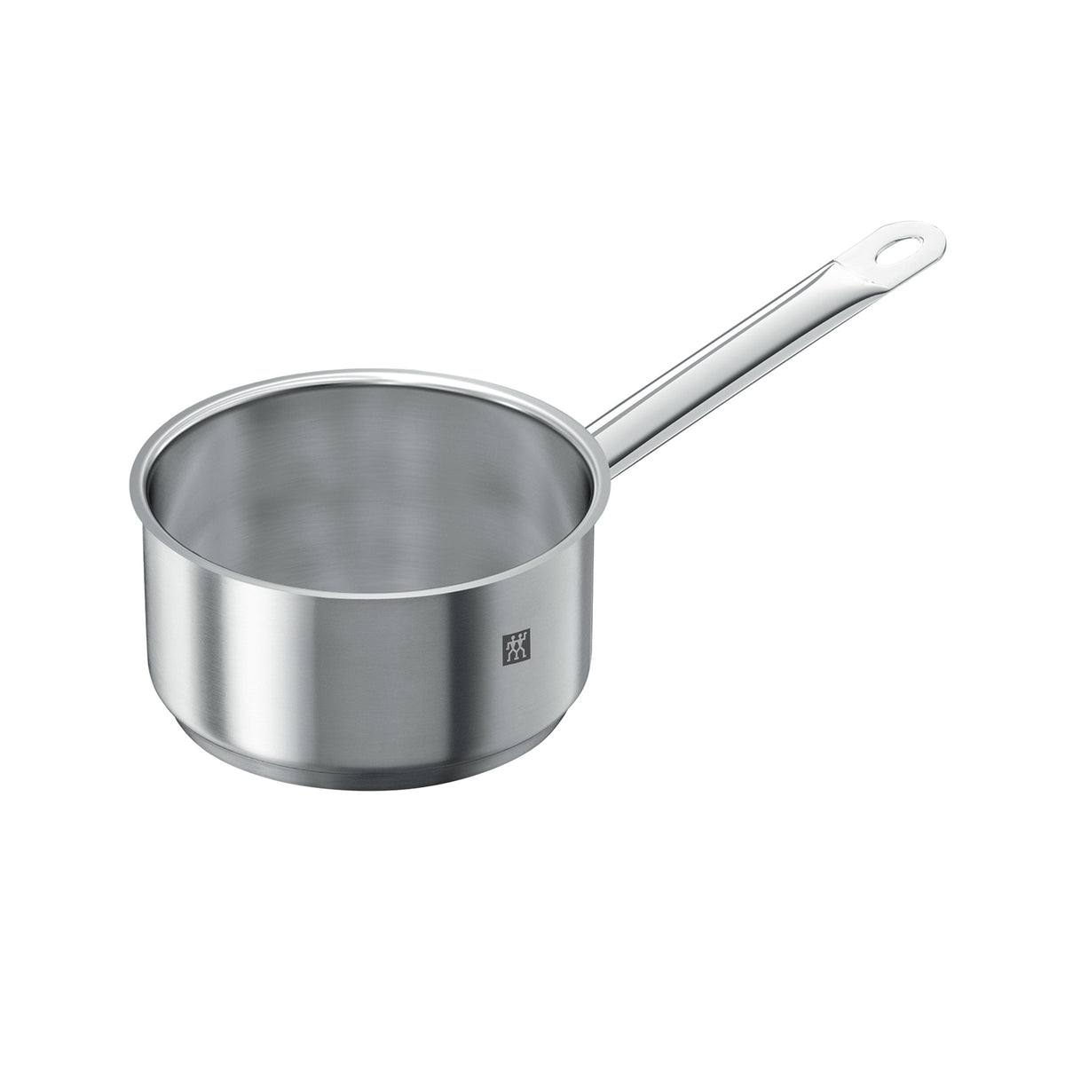 ZWILLING TWIN Classic 14 cm kastrolis bez vāka, redzama nerūsējošā tērauda iekšpuse un garais rokturis