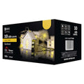 LED virtene EMOS 10LED 0.6W mājiņas koka WW IP20 1.35m (2xAA)+taimeris ZY1969