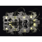 Gaismas virtene EMOS 10LED brieži balti IP20 2700K 1.35m (2xAA)+taimeris