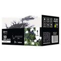 LED virtene EMOS 50LED 3W bumbiņas baltas 5300K IP20 2.5m ZYK0201